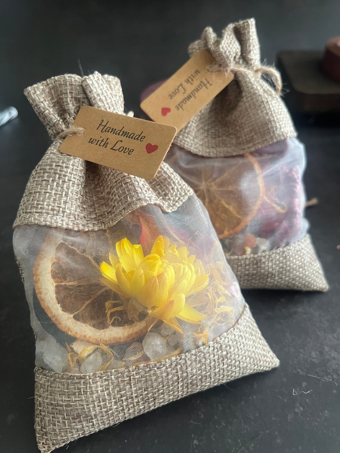 Aromatherapy Botanical Salt Sachet Levender