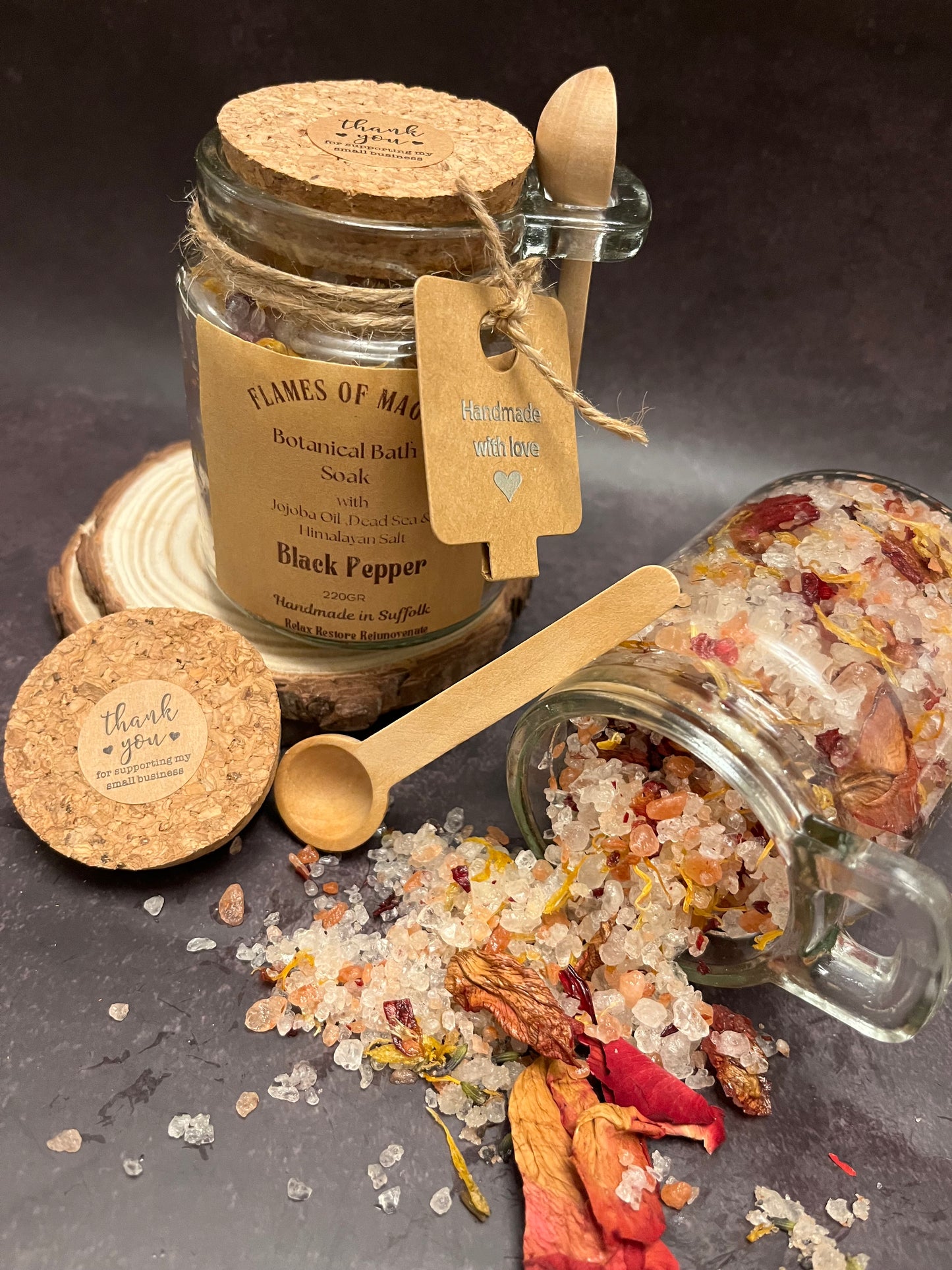 Botanical Bath Soak Black Pepper