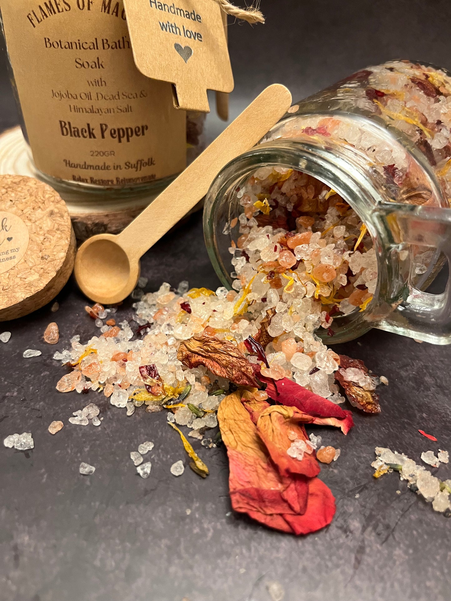 Botanical Bath Soak Black Pepper