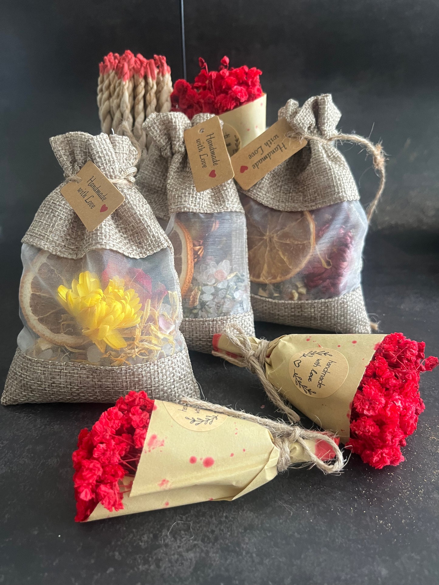 Aromatherapy Botanical Salt Sachet Levender