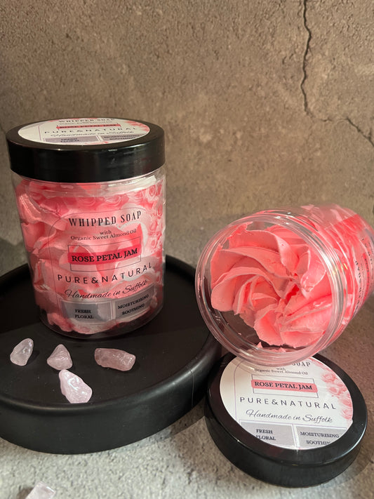 Whipped Soap Rose Petal Jam