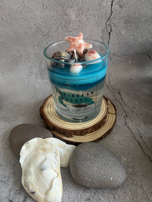 Soy / Gel Wax Candle Sea