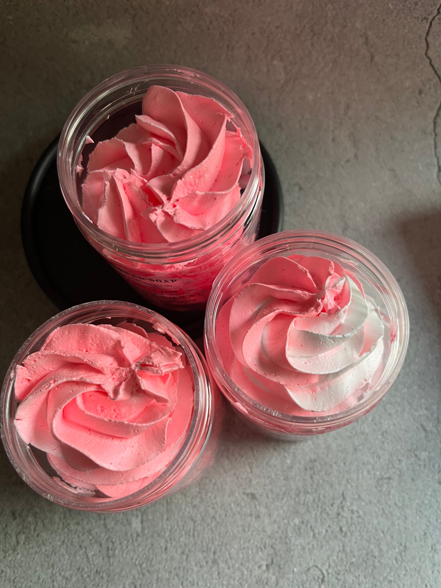 Whipped Soap Rose Petal Jam