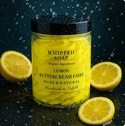 Whipped Soap Lemon Buttercream Fairy