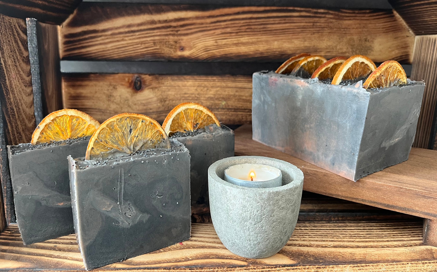 Triple Butter Soap Bar Orange